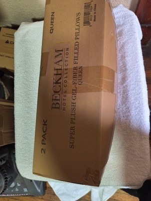 Pack Beckham Hotel Collection GEL Pillows Queen Luxury Plush