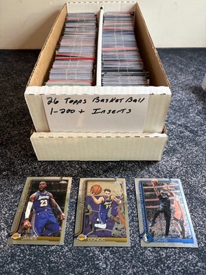 2026 Topps Chrome Update Basketball, 6 CARD MINIMUM,cards 1-200,,free ship !!