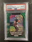 2024 Prizm Michael Penix Jr. Emergent RC Green Wave #20 Falcons PSA 10