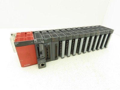 Mitsubishi Electric Q03UDECPU Melsec PLC Backplane Rack Power Supply CPU 12 Slot