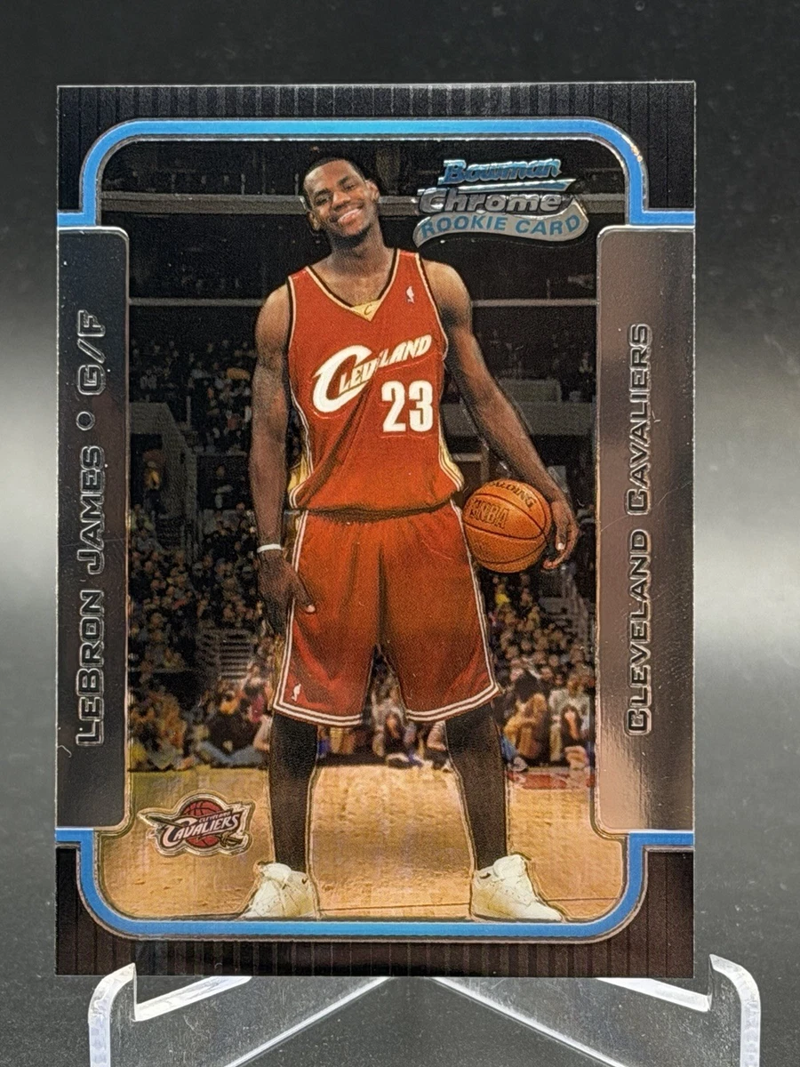 Bowman LeBron James Basketball Rookie Sports Trading Cards for