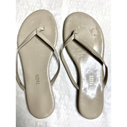 TKEES Glosses Flip Flop in Custard 9