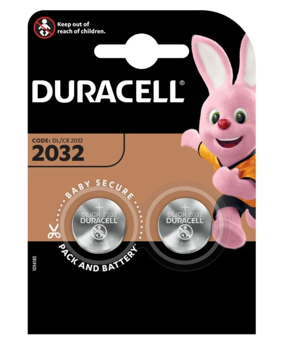 Duracell CR2032 | 2025 | 2016 | Battery Coin Cell Button 3v Lithium Original BR - Image 3 of 4