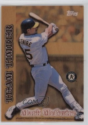 1997 Topps Team Timber Mark McGwire #TT12 1u27