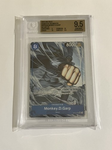 Monkey.D.Garp (Alternate Art) graded BGS 9.5 for sale on eBay