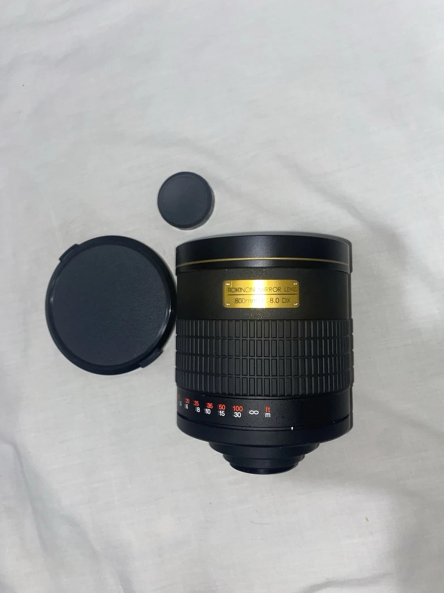 800mm Focal f/8 Camera Lenses for sale - eBay