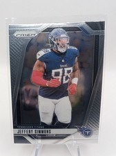 2024 Panini Prism Jeffery Simmons #282 Silver Prizim SP RC
