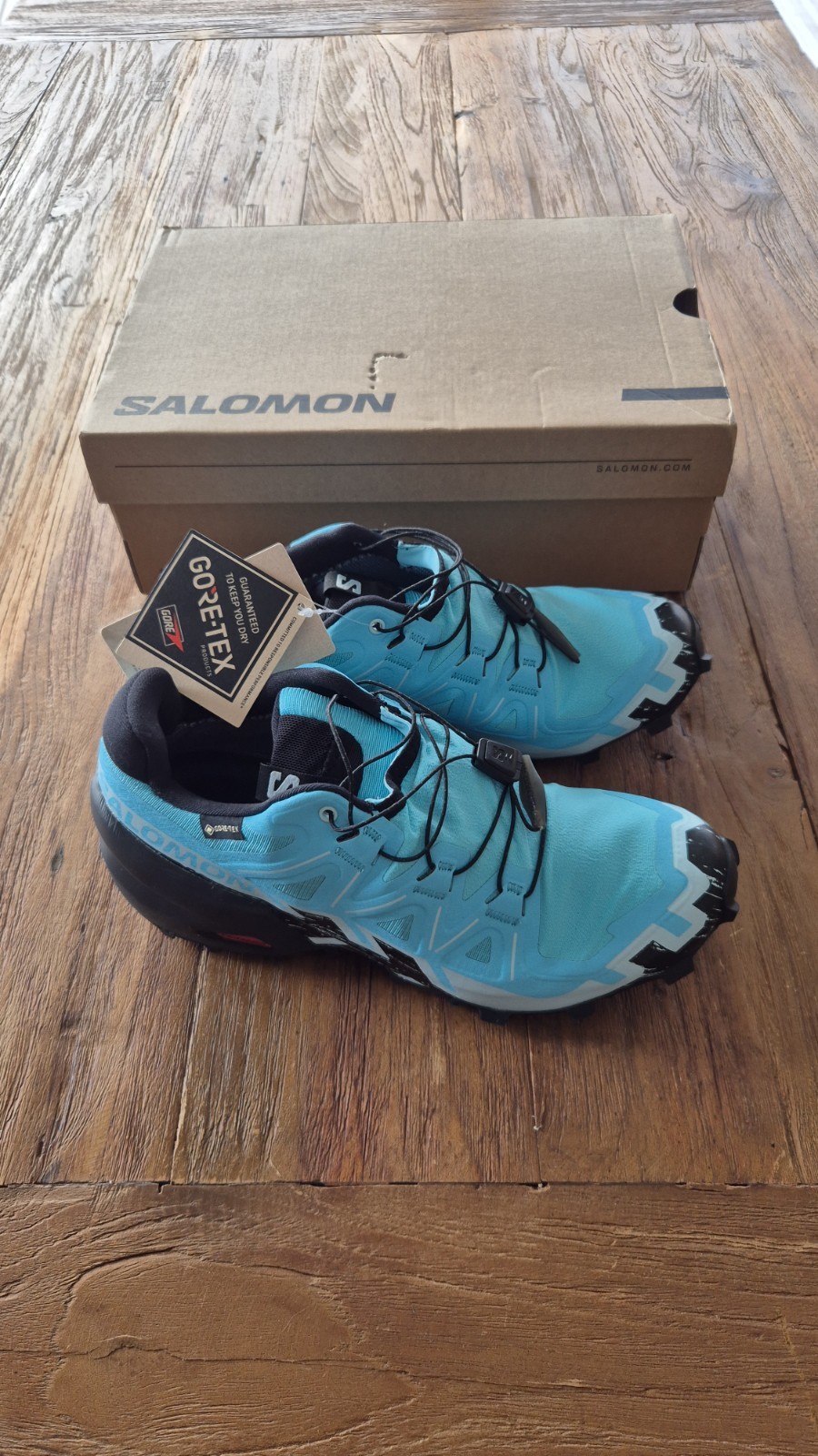 Scarpe da trail running Salomon Speedcross 6 GTX W donna taglia 382 3 nuove Gore Tex