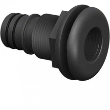 Flow-Rite Controls 1-1/8" Thru-Hull Straight Thread #MA-043-QLB