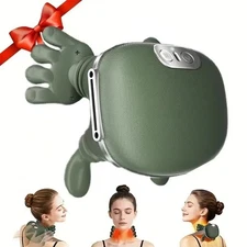 Shiatsu Neck and Back Massager with Real-Hands Deep Tissue Pain Relief