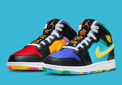 Jordan 1 Mid 'Championships' Men's Size US 7-10.5