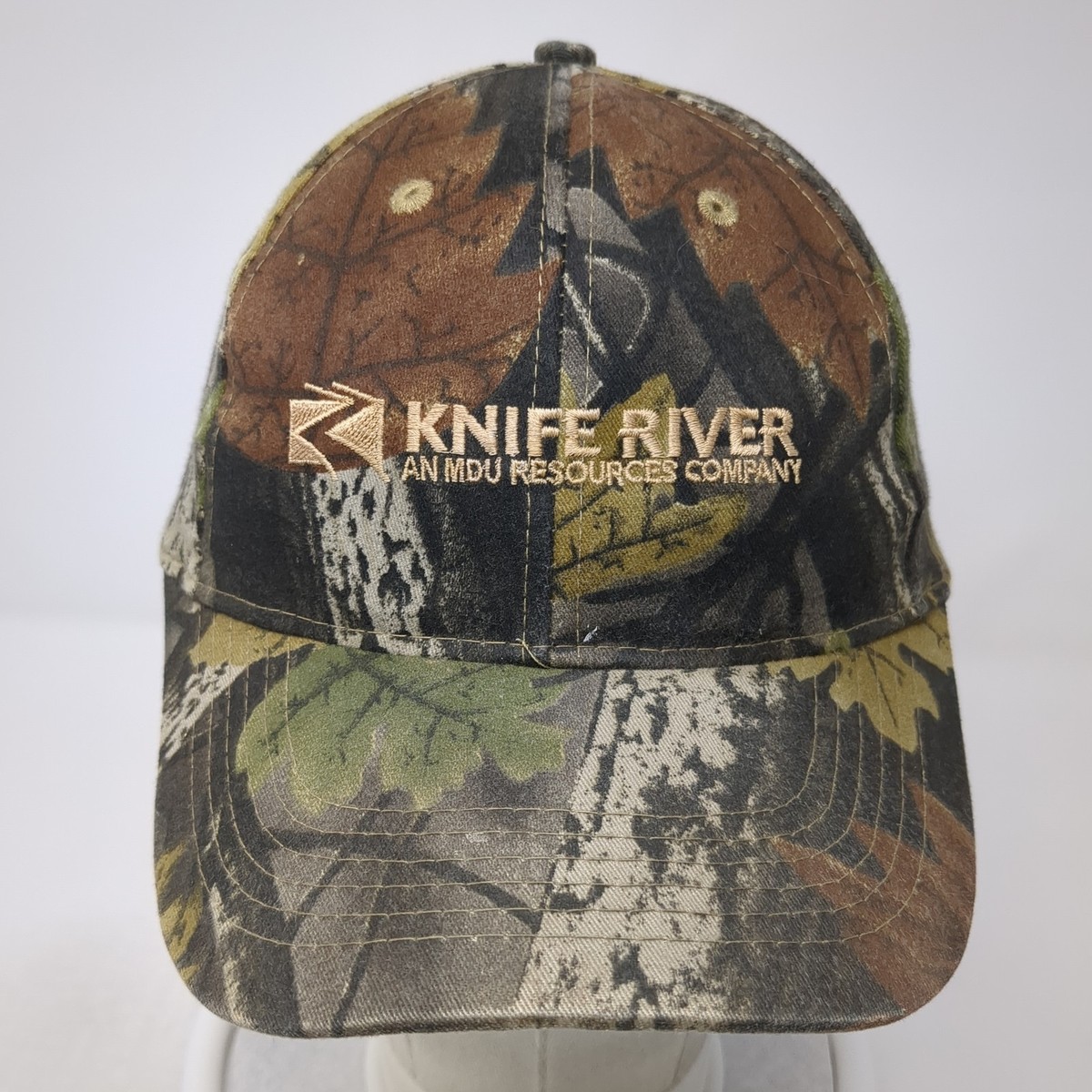 Knife River Strapback Baseball Cap Multicolor One Size Adjustable Camo Otto View 2