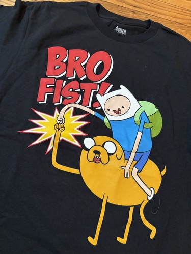 Cartoon Network Adventure Time Finn & Jake Bro Fist Shirt Kids M (10) - Picture 2 of 8