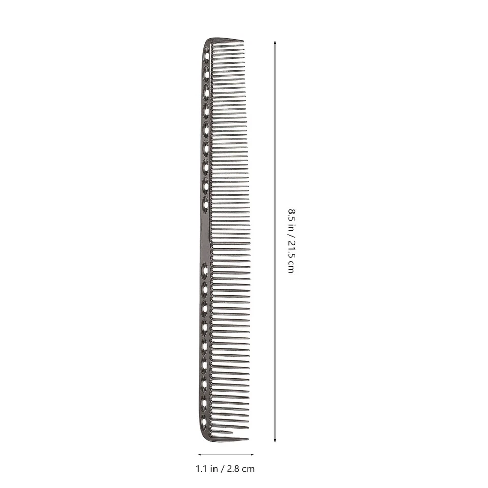 Anti-static Steel Comb Man Styling Highlighting Combs for Hair Stylist - Image 3 of 4