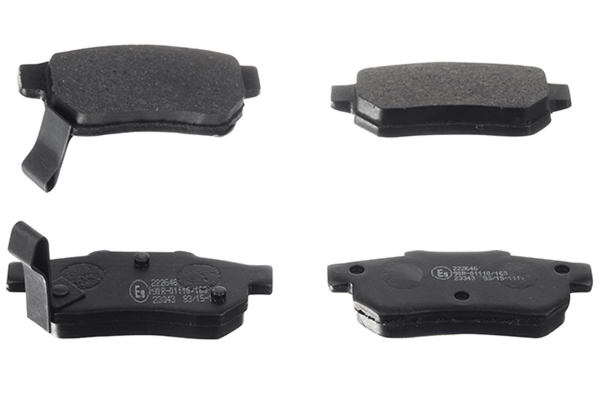 Bremsbelagsatz Scheibenbremse Hinterachse FüR Honda City V Stufenheck Civic VI-image