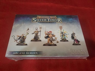 Warhammer Quest Silver Tower Arcane Heroes - Games Workshop - Sealed Box NEW