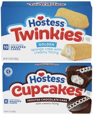 Hostess Twinkies Cupcakes 20 Twinkies 16 Cupcakes Ind. Wrapped 36 Total Dess