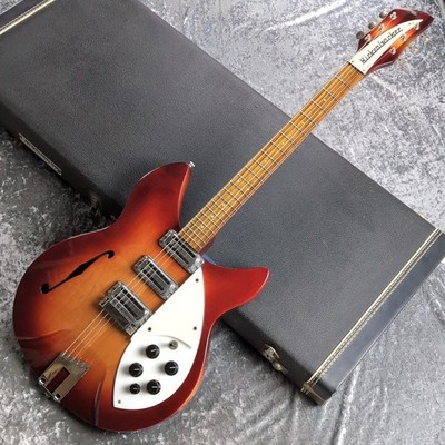 Rickenbacker 1997 Rose Morris Reissue Fireglo USA 1990 Semi Hollow E.Guitar
