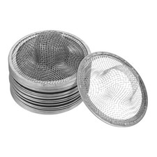 20 Pcs Mesh Shower Drain Cover Plug Bathroom Tub Hair Trap for Bathtub