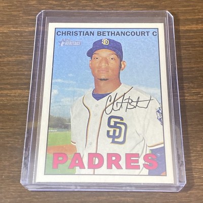 2016 Topps Heritage - Christian Bethancourt #221 San Diego Padres