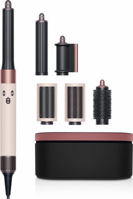 Dyson Airwrap Complete Long HS05 Multi Styler Nickel/Copper 1.2'' w/ Attachments