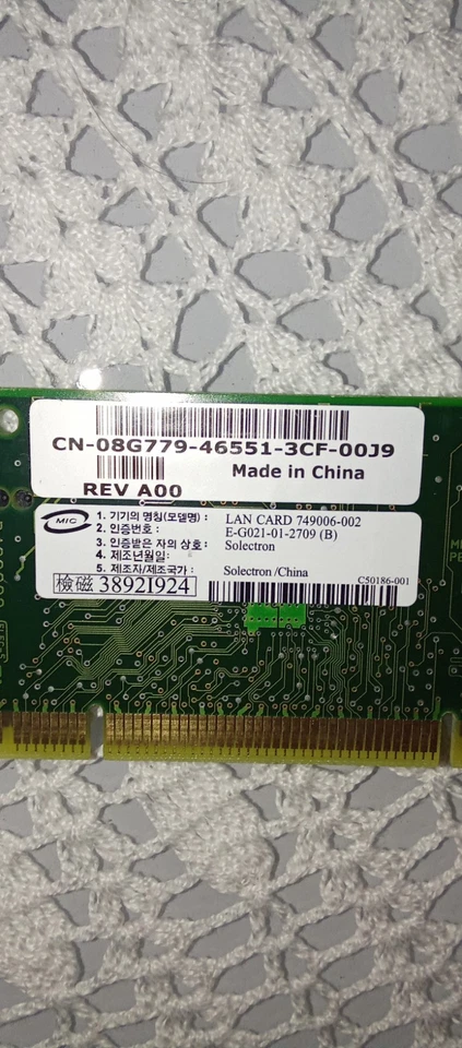 2x Scheda di rete Intel A65700-006 PCI-X 3902I900 - Immagine 2 di 2