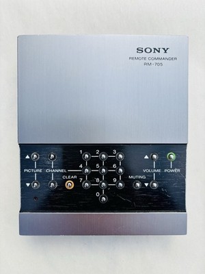 Vintage Sony RM-705 Remote Commander Triniton TV Control