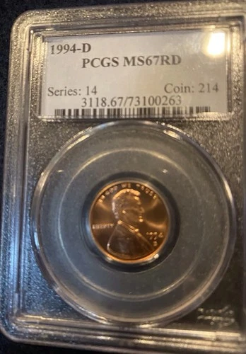 1994-D Lincoln Memorial Cent — photo from the most recent tracked eBay sale