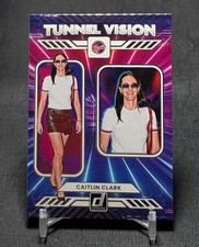 Caitlin Clark Tunnel Vision 2025 Donruss WNBA Basketball Card #1 Indiana Fever