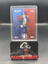 2026 Bo Jackson Battle Arena Mull & Bones Logo Brawl Power 135 Chris Mullin