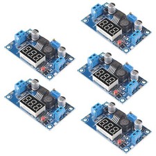 5-Pack LM2596s Buck Converter DC to DC Step-Down Voltage Regulator Power Modu...
