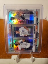 Riley Greene/Manning/Short 2021 Bowman Chrome Talent Pipeline Refractors #TPDET