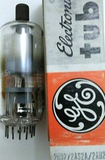 2AH2 TUBE GE TESTED  BOXED VINTAGE COMMERCIAL SURPLUS