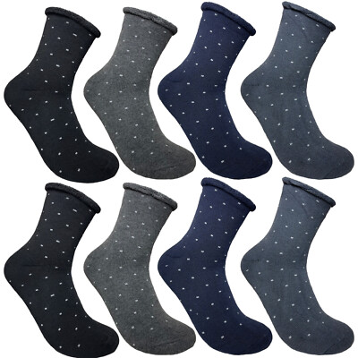 8-20 Paar Damen Thermo-Socken Winter - Wärmende Baumwolle, Kuschelig & Frottee