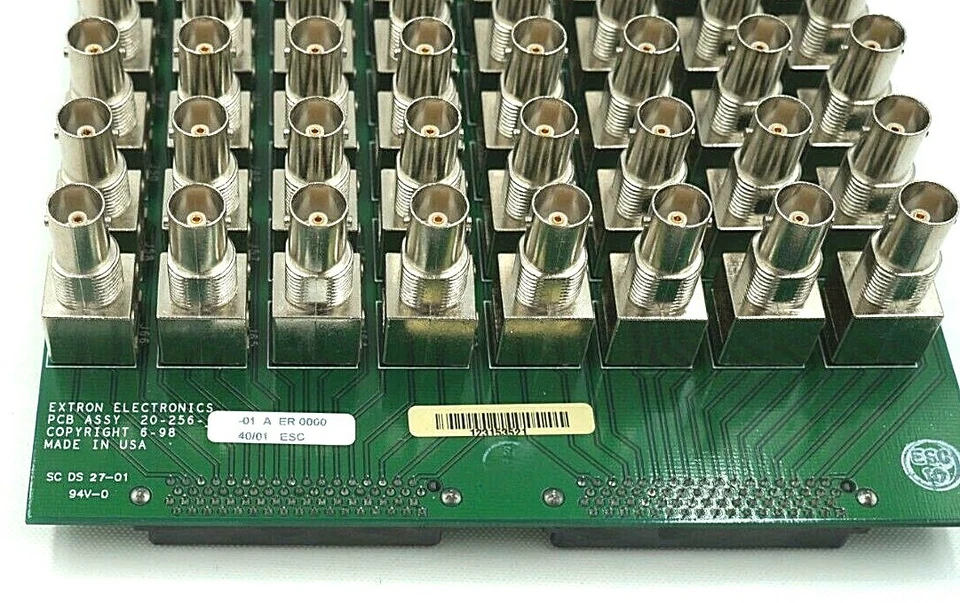 Extron Matrix 6400 Video Router OEM Replacement PCB ASSY 20-256-_ _ _  SC DS 27 - Image 2 of 3