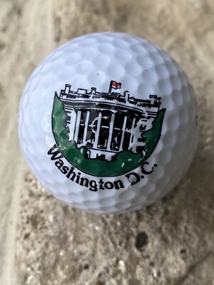Golf Washington DC White House Logoed Golf Ball (312) | eBay