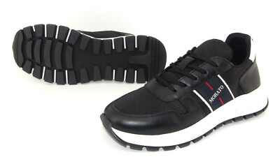 ANTONY MORATO RUN SLIDE Schuhe Sneaker Herrenschuhe Freizeitschuhe LEDER Gr  42