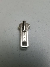 One - SLIDER "TALON USA" #5? for NICKEL Metal SEPARATING Jacket Zipper/VTG/NOS