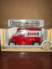 Ertl 1988 CASE 1/25 1913 Ford Model T Coin Bank NEW 668