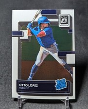 Otto Lopez Base Rated Rookie RC 2022 Donruss Optic Card #49 Toronto Blue Jays