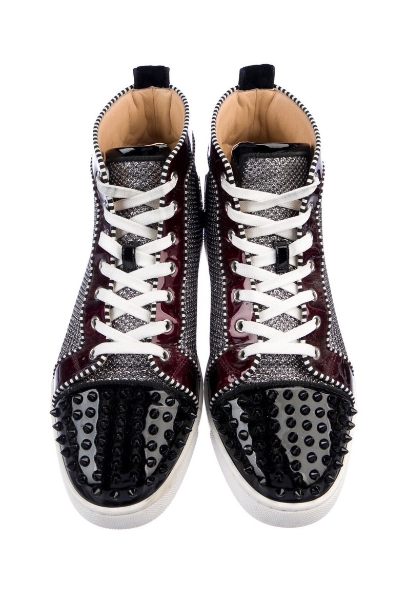 Christian Louboutin Louis Spikes Sneakers Multi Men 43 | eBay