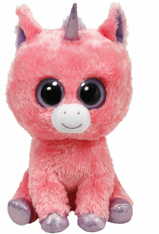 Ty Beanie Boo Boos 36063 Magic the Unicorn Solid Eye Regular 15cm