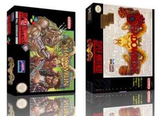 Shadowrun SNES Game Case Box + Cover Art Work Only (No Game)