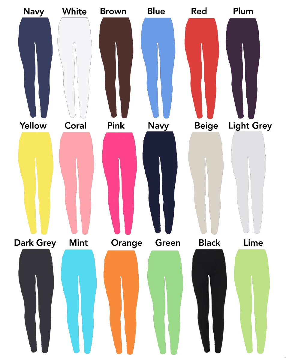 Buy lux lyra leggings with color code Online @ ₹340 from ShopClues