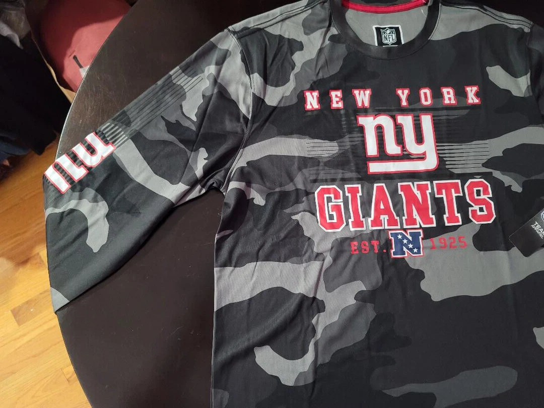 Ny giants camo jersey top