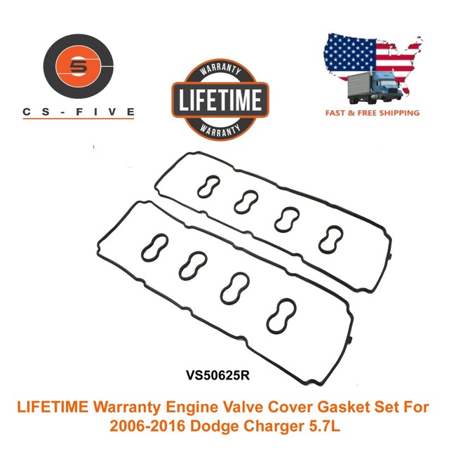 LIFETIME Warranty Valve Cover Gasket Set For 20062016 Dodge Charger 5