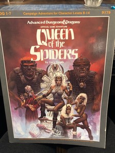 ad&d queen of the spiders