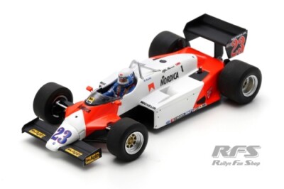 Alfa Romeo 183T Mauro Baldi Formel 1 Dutch GP 1983 1:43 Spark 8805