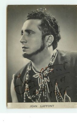 Oper - Jean Laffont - Widmungskarte (Format 10 * 14,5 cm) - 11069