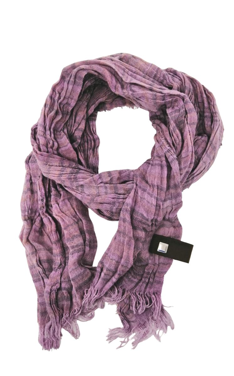 Sciarpa Estiva Leggera Pashmina, Unisex, 100% Cotone, Made in